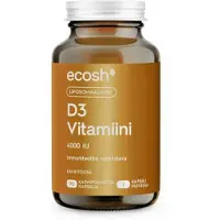 ECOSH Liposomaalinen D3-vitamiini 4000 IU 90 kaps. Ravintolisä