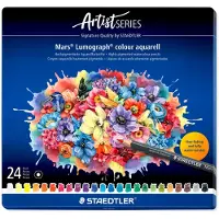 Staedtler Mars Lumograph 24 Pcs Kynä