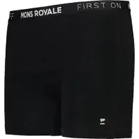 Mons Royale Women's Hannah Hot Pant Black Alusvaatteet XS