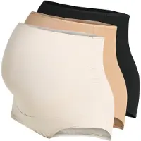 Lindex Maternity Briefs 3 P Cotton - Black - S
