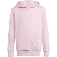 Adidas Urheilullinen collegepaita 'ESSENTIALS' roosa / valkoinen