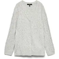 Vero moda naisten neuletakki 10335164*01, harmaa