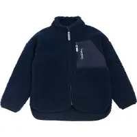 Viking Footwear Kids' Playtime Pile Midlayer Jacket Navy Synteettiset välitakit 110