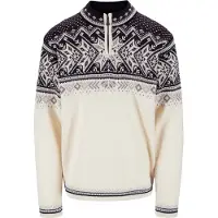 Dale of Norway Men's Vail Sweater Mountain Stone/Offwhite Pitkähihaiset paidat XXL