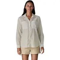 Patagonia Women's LW A/C Buttondown White Pitkähihaiset kauluspaidat M