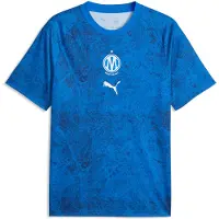 Puma Marseille Treenipaita Pre Match - Sininen/valkoinen - , koko Small