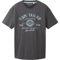Tom Tailor Paita taivaansininen / tummanharmaa / luonnonvalkoinen