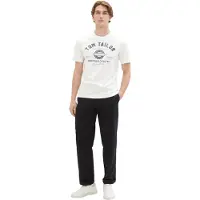 Tom Tailor 1037735 Logo Lyhythihainen T-paita