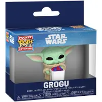 Funko POP! POP! Avaimenperä: Mandalorian & Grogu - Grogu with Snack