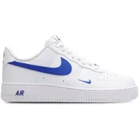 Nike Matalavartiset tennarit 'Air Force 1 '07' laivastonsininen / valkoinen