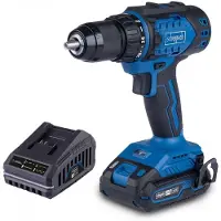 Scheppach Pora/ruuvinväännin BC-DD60-X; 20 V; 1x2,0 Ah akku