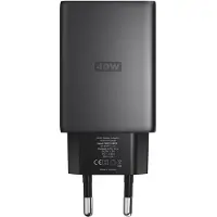 Nomad AC Adapter - 40W, Slim, Carbide, EU