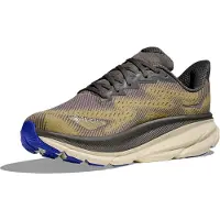 Hoka One One Juoksukengät 'Clifton 9' keltainen / harmaa / taupe