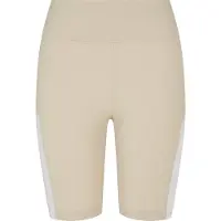 Urban Classics Leggingsit beige / valkoinen