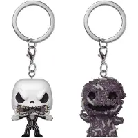 Funko POP! Painajainen Ennen Joulua Jack Tasku-oogie-avaimenperä 4 Cm 2 Yksiköt