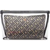 Tommy Hilfiger Th Icon Washbag 2 Pack Jacq - Blue - ONE SIZE