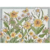 Ekelund Linneväveri Daffodil pöytätabletti 35x48 cm Keltainen