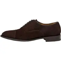 Hackett London for man. HMS200073 Woking Oxford S leather shoes brown (41), Flat, Laces, Casual, Party, Classic