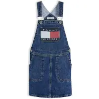 Tommy Hilfiger Dungaree Dress Heritage Flag - Blue - 46