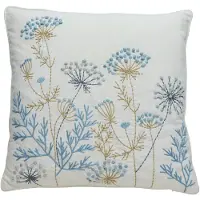 Lene Bjerre - Visilia Tyynynpäällinen 50x50 cm Off-white/Sininen