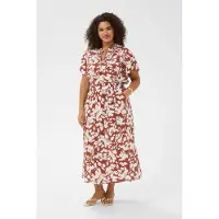 KAFFE CURVE Kcevia Skirt - Brown - 46