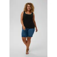 KAFFE CURVE Kccarina Tank Top - Black - S