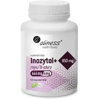 Aliness Inositol myo/D-chiro 650 mg + B6-vitamiini - 100 kapselia