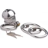 XR Brands Exile Deluxe Lockable Chastity Cage