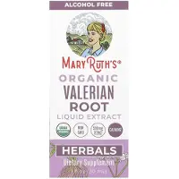 MaryRuth Organics Luomu valerianajuuri nestemäiset tipat - 30 ml