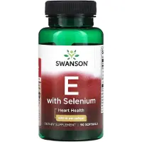 Swanson Health E-vitamiini seleenillä, 400 IU - 90 pehmeää kapselia