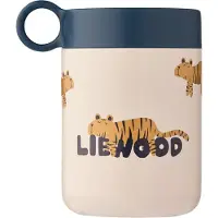 Liewood Kiani Printed Food Jar - Cream - ONE SIZE