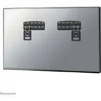 NeoMounts WL30-265BL1 litteä kiinteä seinäteline 43-85" Samsung-näytöille, musta