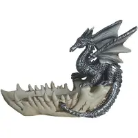 Jojomino Retro Dragon Tooth Storage Decor Desktop Storage Tray Key Plate Home Decoration Dice Tray Key Wallet Storage Box