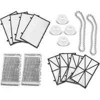 Wella Tune- Kit for Maytronics CC :9991433-R4 Filters,6101641-R2 Brushes,Climbing Rings and Tracks