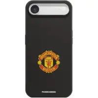 Phonecases3D iPhone Air Manchester United FC Fibriva-suojakuori, musta