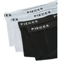 Pieces Pclogo Lady 4 Pack Solid Noos Bc - Black - L