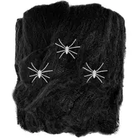 Widmann Halloween-koriste Hämähäkinverkko, musta