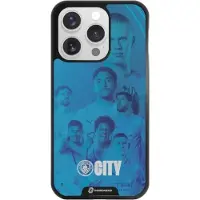 Phonecases3D iPhone 16 Pro Man City -3D suojakuori, musta