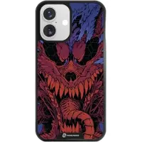 Phonecases3D iPhone 16 Urban Pixel -3D suojakuori, musta