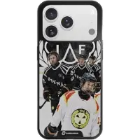 Phonecases3D iPhone 17 Pro Brynäs IF -3D suojakuori, musta