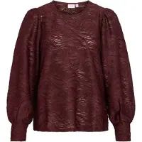 Vila Fina O-neck Top Pitkähihainen Pusero