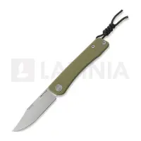 Tactile Knife Bexar - Stonewash - G10 kääntöveitsi, oliivinvihreä