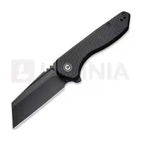 CIVIVI ExOne C23036-1 Blackwashed Nitro-V, Black G10 pocket knife, Brian Brown design