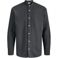 Jack & Jones Breeze Band Linen Blend Pitkähihainen Kauluspaita