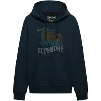 Superdry Collegepaita 'Outdoors Mountain' laivastonsininen / opaali / oliivi / petrooli
