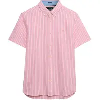 Superdry Preppy Oxford S/S Shirt - Pink - L
