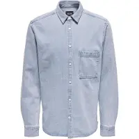 Only & Sons Benny Reg Chambray Pitkähihainen Paita