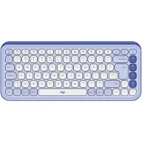 Logitech Langaton näppäimistö - - Pop Icon - Violetti - US INTL - 85 hiljaista näppäintä