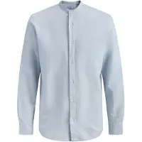 Jack & Jones Breeze Band Linen Blend Pitkähihainen Kauluspaita