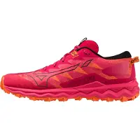 Mizuno Women's Wave Daichi 7 GORE-TEX Jazzy/Tigerlily/Black Juoksukengät 36.5